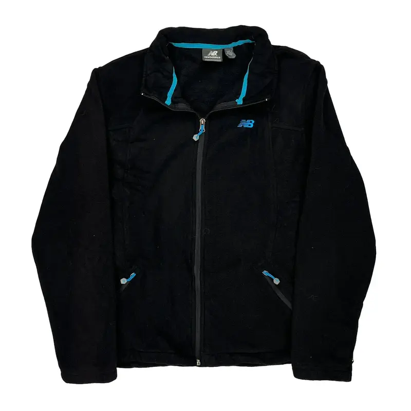 New Balance Fleece - Large Black Polyester | Size: large