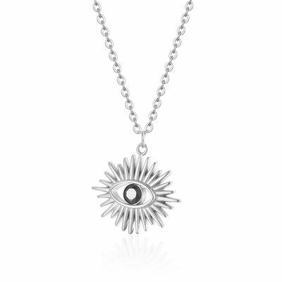 Eye Pattern Pendant Necklaces
