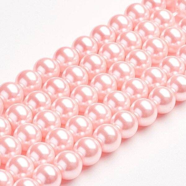 Eco-Friendly Glass Pearl Beads Strands