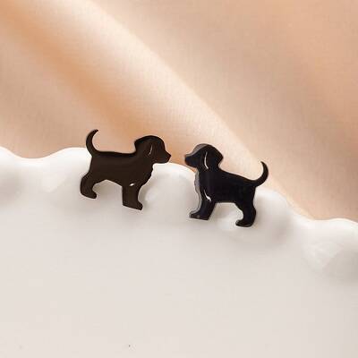 Stainless Steel Small Animal Stud Earrings for Women