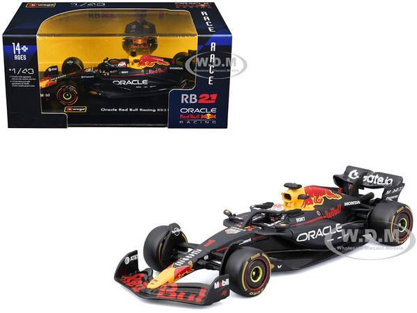 Red Bull Racing RB21 #1 Max Verstappen Formula One F1 World Championship (2025) with Display Case Race Series 1/43 Diecas...