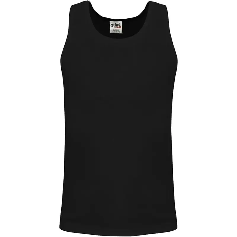 Shaka Wear Men's Basic Sleeveless Tank Top Cotton Solid Muscle Workout T-Shirt Undershirt Activewear