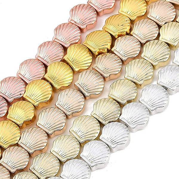Electroplated Synthetic Non-magnetic Hematite Beads Strands
