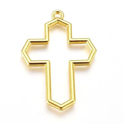 Zinc Alloy Open Back Bezel Pendants