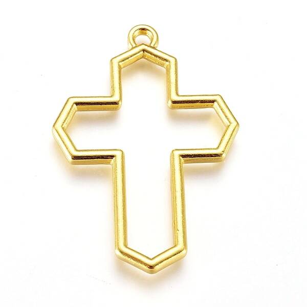 Zinc Alloy Open Back Bezel Pendants