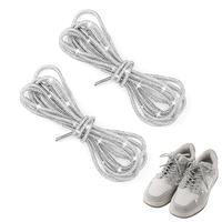 2Pcs Rhinestone Glitter Shoe Laces Rope for Sneakers, Crystal Shiny Shoelaces for Hoodie/Shoes/Sweatpants/Trunks/Bags DIY Fas...