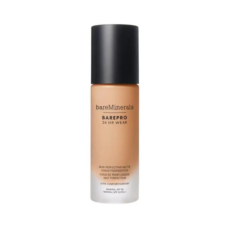 Matte Liquid Foundation Bareminerals Barepro 24 Hour Hold Spf20 Light 22 Warm 30ml