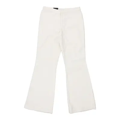 Gucci Flared Trousers - 30W UK 10 White Cotton Blend