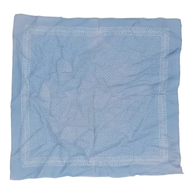 Unbranded Polka Dot Scarf - No Size Blue Polyester