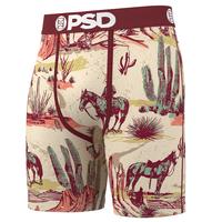 PSD Men's Ranch Life Boxer Brief - Standard Length 7 Inch Inseam, Soft and Breathable Poly Blend Stretch Fabric Menswear Acti...