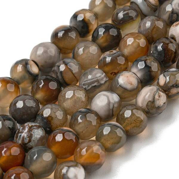 Natural Agate Beads Strands