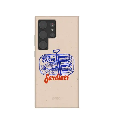 Seashell Sardines Samsung Galaxy S24 Ultra Case