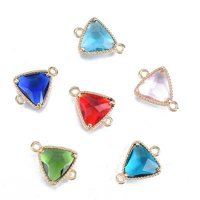 K9 Glass Connector Charms