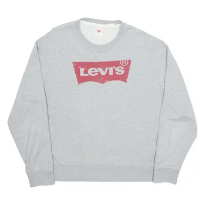 LEVI'S Mens Sweatshirt Grey M