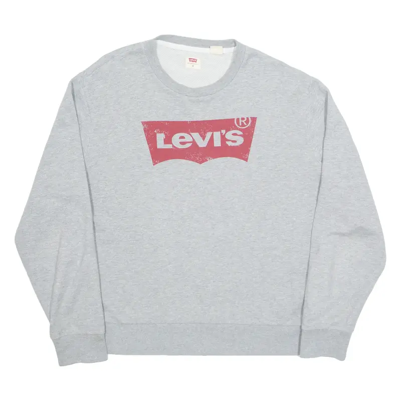 LEVI'S Mens Sweatshirt Grey M