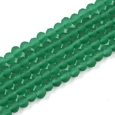 Transparent Glass Beads Strands