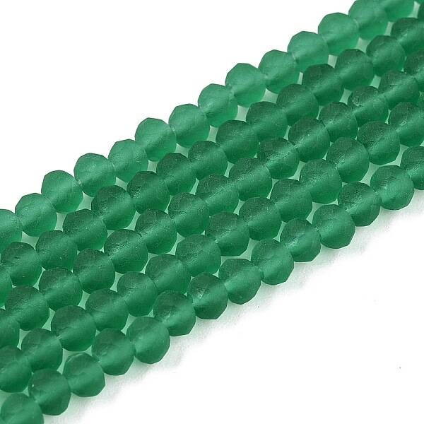 Transparent Glass Beads Strands