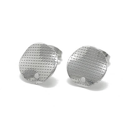 Non-Tarnish 304 Stainless Steel Stud Earring Findings