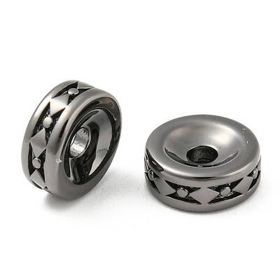 Rack Plating Eco-Friendly Brass Beads