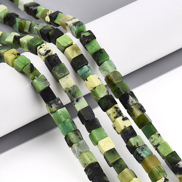 Natural Serpentine Beads Strands