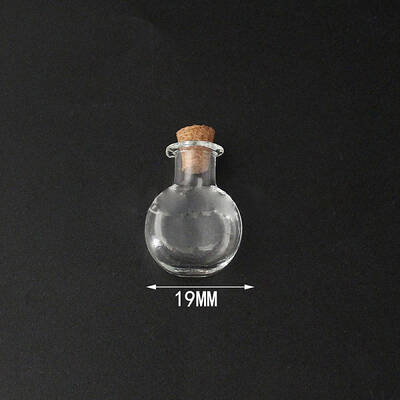 Mini High Borosilicate Glass Bottle Bead Containers