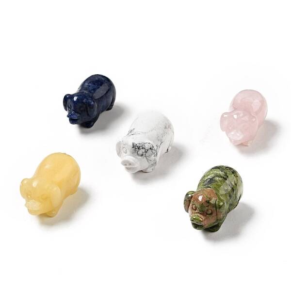 Natural Gemstone Sculpture Display Decorations