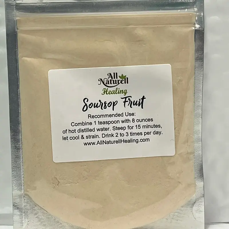 Soursop Fruit Powder Organic Wildcrafted 1 ounce