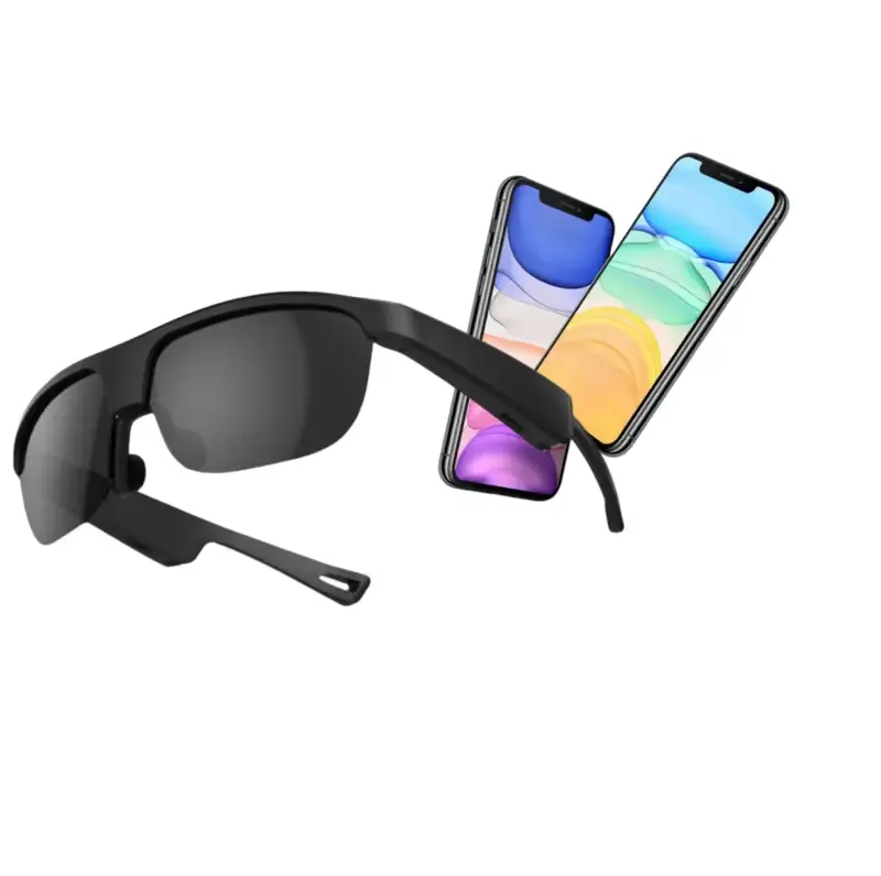 Smart Glasses M8 Bluetooth Electronic Smart Glasses Listen to Songs Phone Calls Support 75 Languages ​​Translation Glasse...