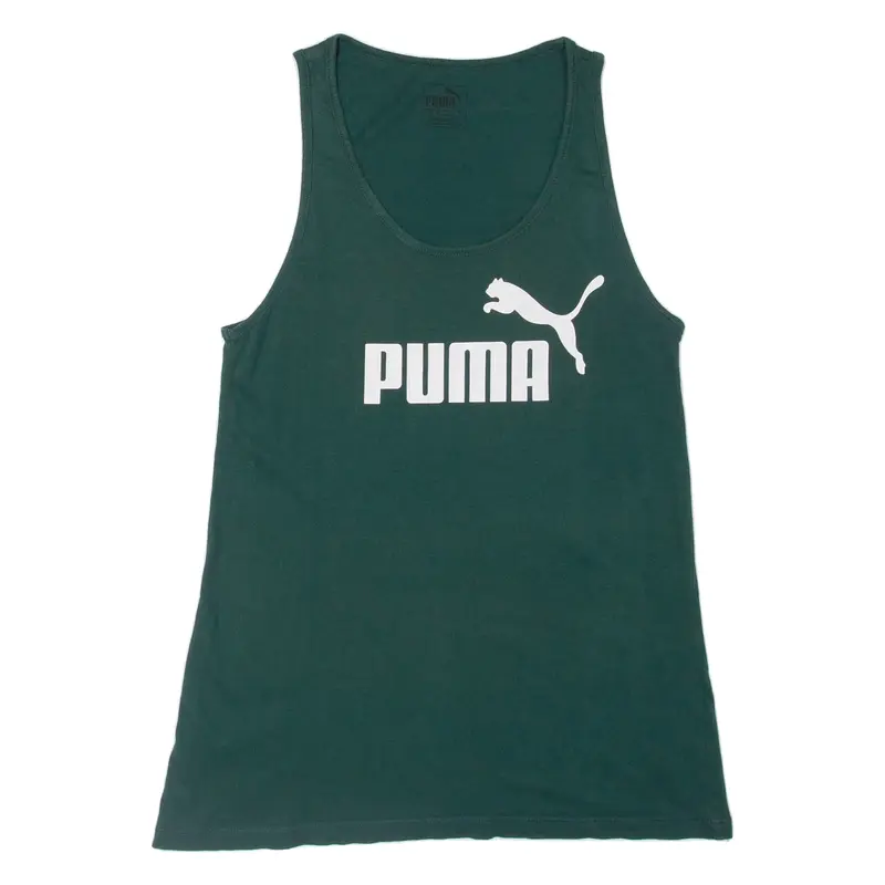 PUMA Mens Vest Green S