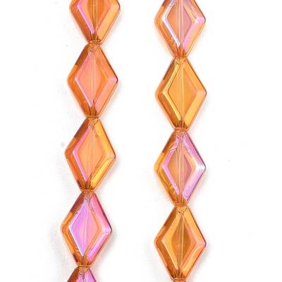Electroplate Glass Beads Strands