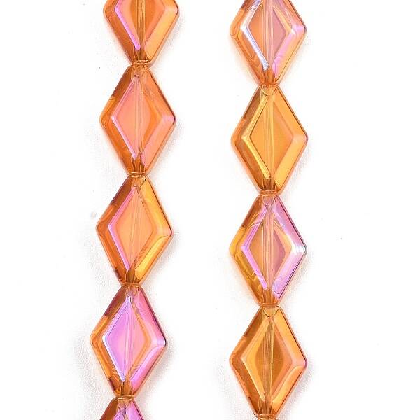 Electroplate Glass Beads Strands