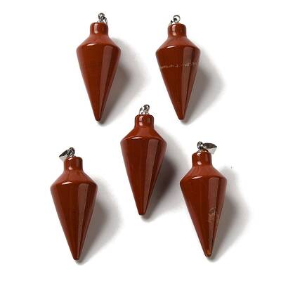 Natural Red Jasper Pendants