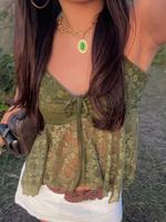 Women's Cami Top, Lady Casual Fashion Fitted Sleeveless Top for Summer, Women's Clothing for Daily Wear, Womenswear