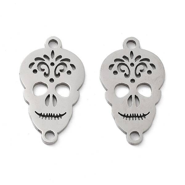Non-Tarnish 201 Stainless Steel Connector Charms