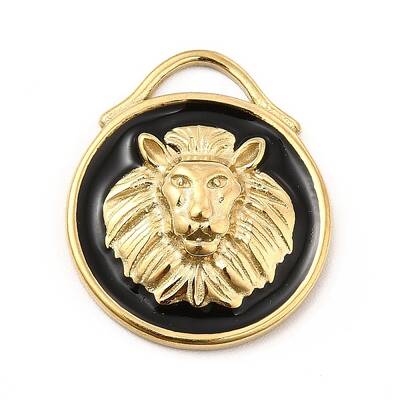 Ion Plating(IP) 304 Stainless Steel Enamel Pendants