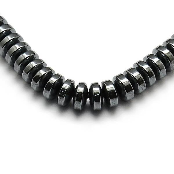 Grade AA Non-magnetic Synthetic Hematite Beads Strands
