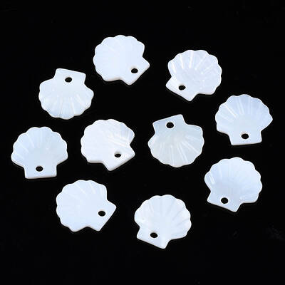 Natural Freshwater Shell Pendants