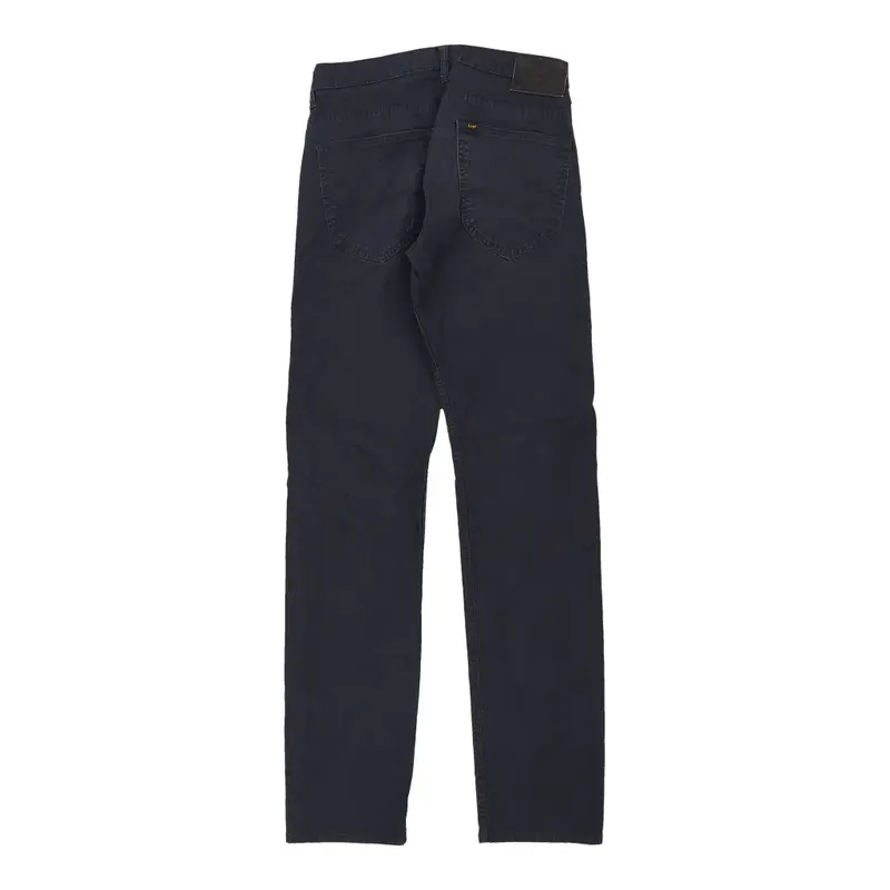 Lee Trousers - 31W 33L Navy Cotton