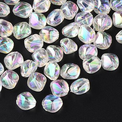 Transparent Acrylic Beads