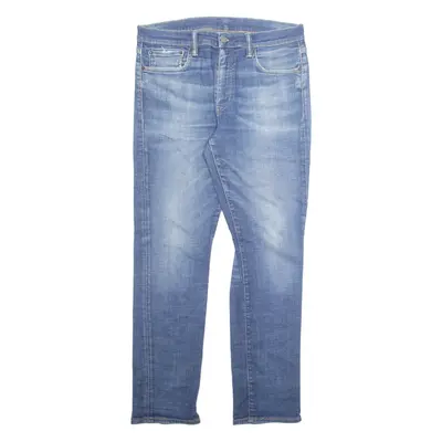 LEVI'S 511 Jeans Mens Blue Slim Straight Stone Wash W36 L32