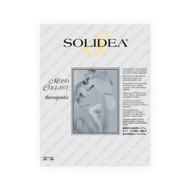 Solidea Monocollant Ccl1 Open Toe Compression 18 21mmHg Natur ML