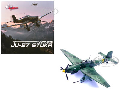 Junkers Ju 87G1 Stuka Bomber Aircraft 10.(Pz)/SG 2 Immelmann, GS+MH, Dubno, Ukraine (1944) German Luftwaffe Wing Series 1...