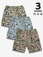 Men's Camo Print Shorts, Regular Fit Casual Street Shorts for Summer, Men's Bottoms for Daily Wear, Men's Shorts, Menswear, S...