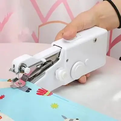 Miniature electronic sewing machine, portable, wireless, suitable for home use, operates quickly, suitable for rough sewing, ...