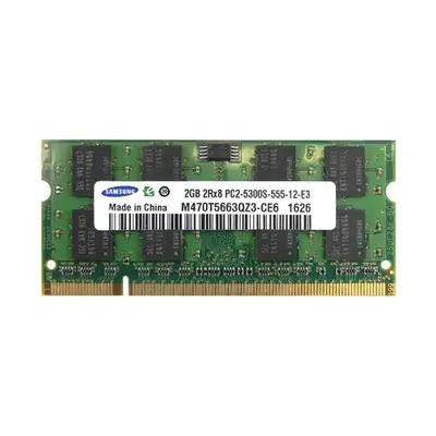 M470T5663QZ3-CE6 Samsung 2GB DDR2-667MHz SODIMM 2Rx8 CL5 Memory