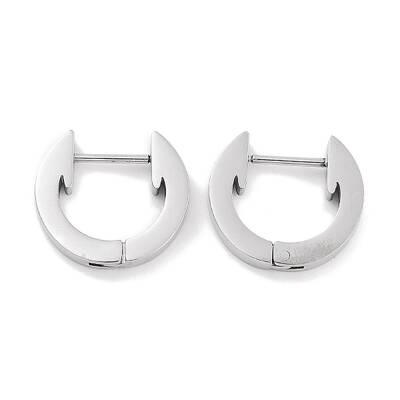 Tarnish Resistant 304 Stainless Steel Arrow Huggie Hoop Earrings for Women