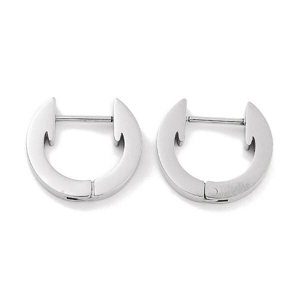 Tarnish Resistant 304 Stainless Steel Arrow Huggie Hoop Earrings for Women