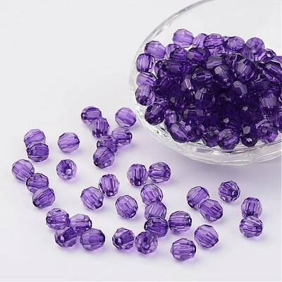 Transparent Acrylic Beads