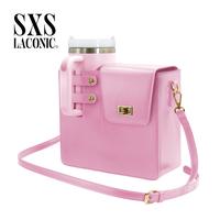 Crossbody Bag for Stanley Cup Purse, Outdoor Portable Water Bottle Holder with Adjustable Shoulder Strap