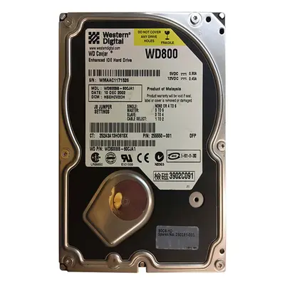 255550-001 HP 80GB IDE Ultra ATA/100 (ATA-6) 7200 3.5-inch Hard Drive